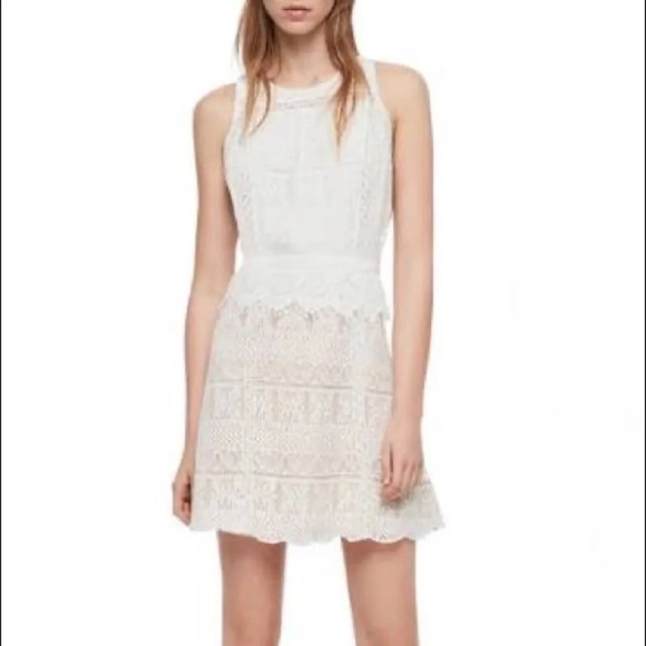 All Saints Lace Sleeveless Dress - Picture 3 of 6